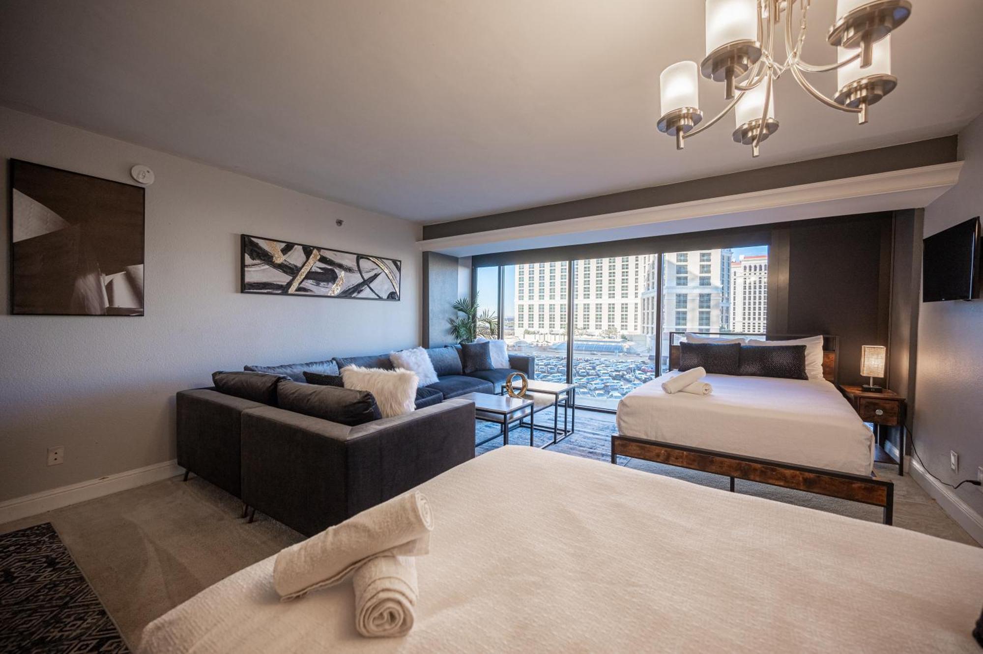 Iconic Vegas Views - 6 Comfy Beds, No Resort Fees, Center Strip! Las Vegas Buitenkant foto